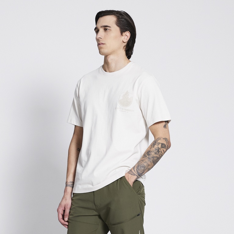 Tee "Haparanda" Chalk White